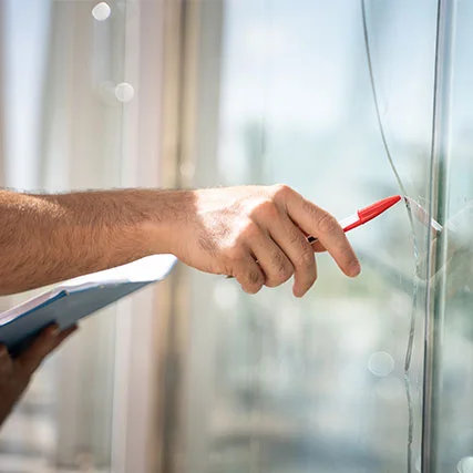 broken glass repair in Carrollwood, FL